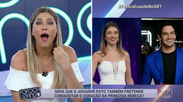Fofocalizando quebra proibição no SBT e fala sobre vida íntima de Rebeca Abravanel
