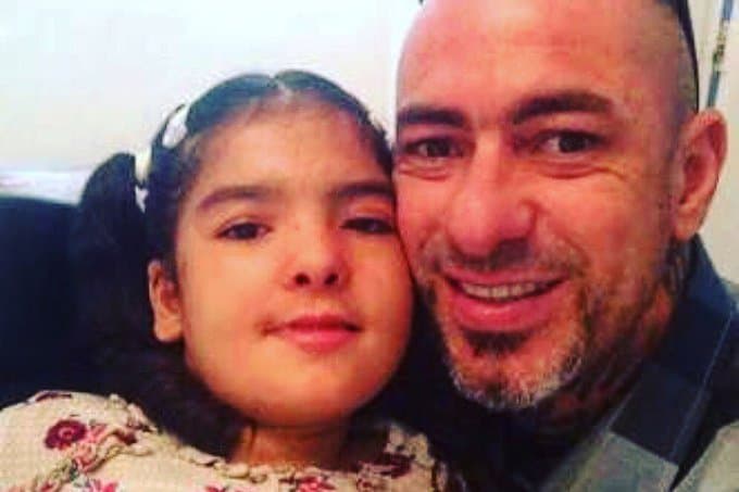 Henrique Fogaça e filha Olívia