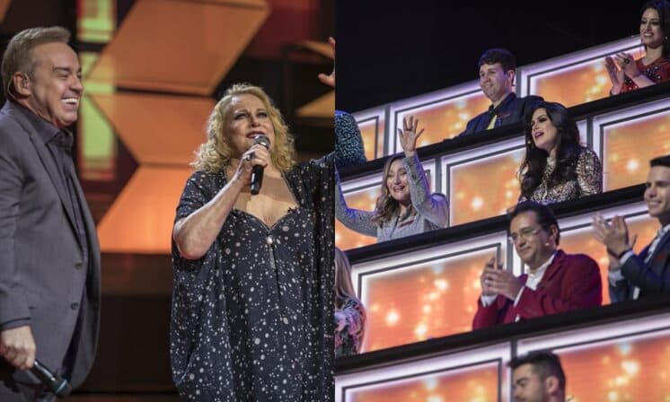 Gugu comanda edição especial do Canta Comigo com funcionários da Record TV
