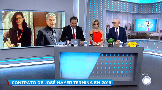 Apresentadores da Record discutem caso envolvendo José Mayer e decretam que Globo deve dar mais uma chance ao ator