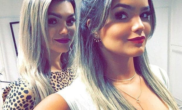 Kelly Key e Suzanna Freitas interagem com cobra e alfinetam: "Aprendendo a lidar com as inimigas"