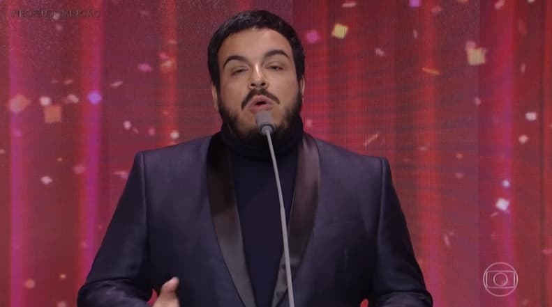 O ator da Globo Luis Lobianco No Melhores do Ano da Globo (Foto: 
