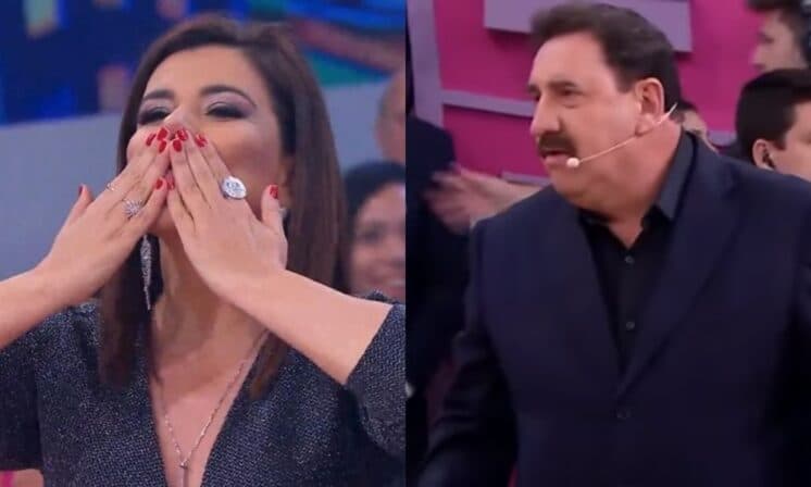 Ratinho ameaça tirar apresentadora do ar, pede volta de Mara Maravilha e plateia não gosta