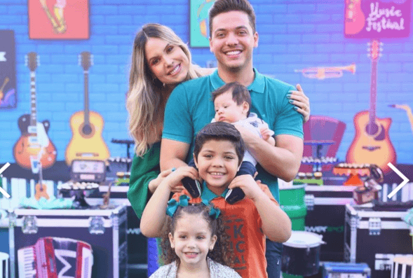 Wesley Safadão comemora terceiro aniversário do filho com festa e toda a família reunida