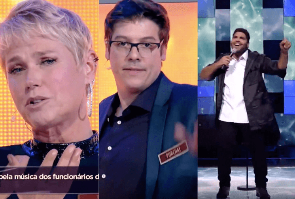 Porchat ganha fama de "chato" no Canta Comigo da Record e brinca com Xuxa para fazer crítica: "Até ela que não canta, canta"