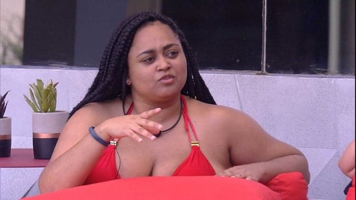 BBB19: Rízia provoca Vanderson e dispara: "Você é embuste"