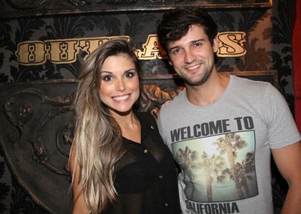 Flavia Vianna e o ex-BBB Fernando Justin