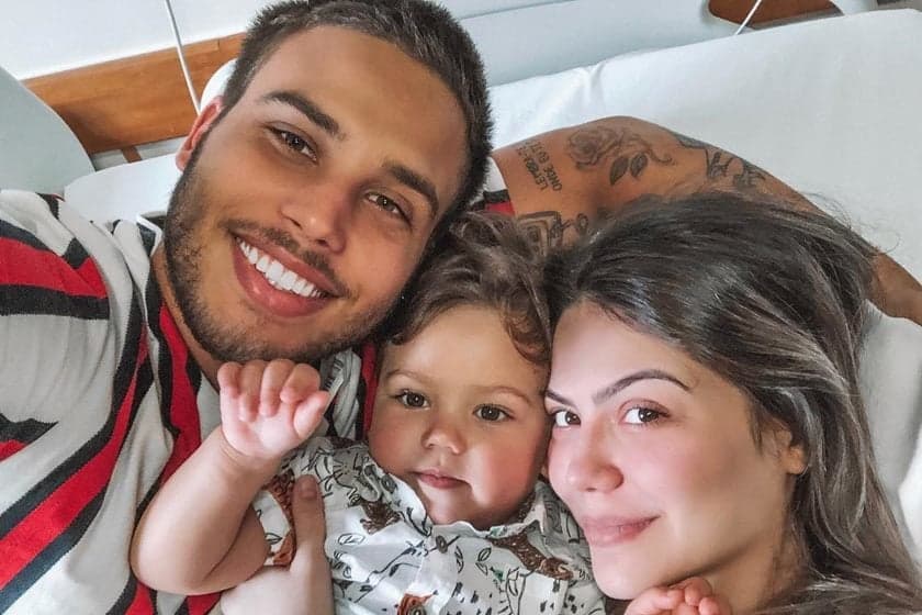 Com apenas dois anos, filho de Jonathan Couto e Sarah Poncio vira influenciador e recebe uma fortuna