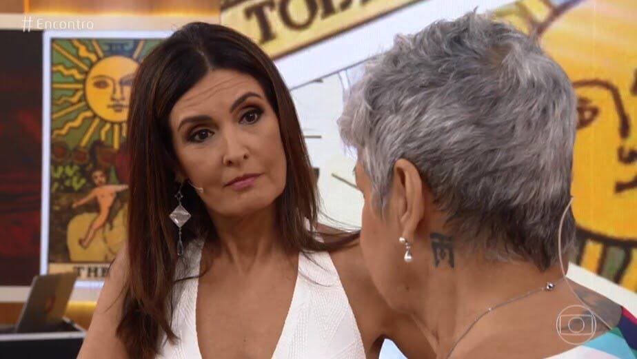 No Encontro, vidente faz previsão sobre a vida sexual de Fátima Bernardes e reação da apresentadora surpreende