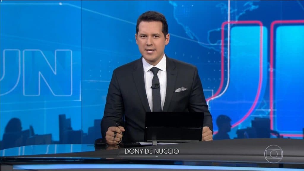 Estreia de Dony de Nuccio no Jornal Nacional repercute e público crava: "Substituto do Bonner"