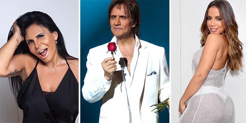 Anitta, Roberto Carlos e Gretchen: biografias não autorizadas de famosos revelam podres e verdades vem à tona