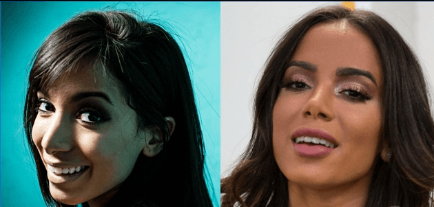Anitta se recusa, mas programa de TV entra para corrente do Instagram e publica antes e depois da cantora