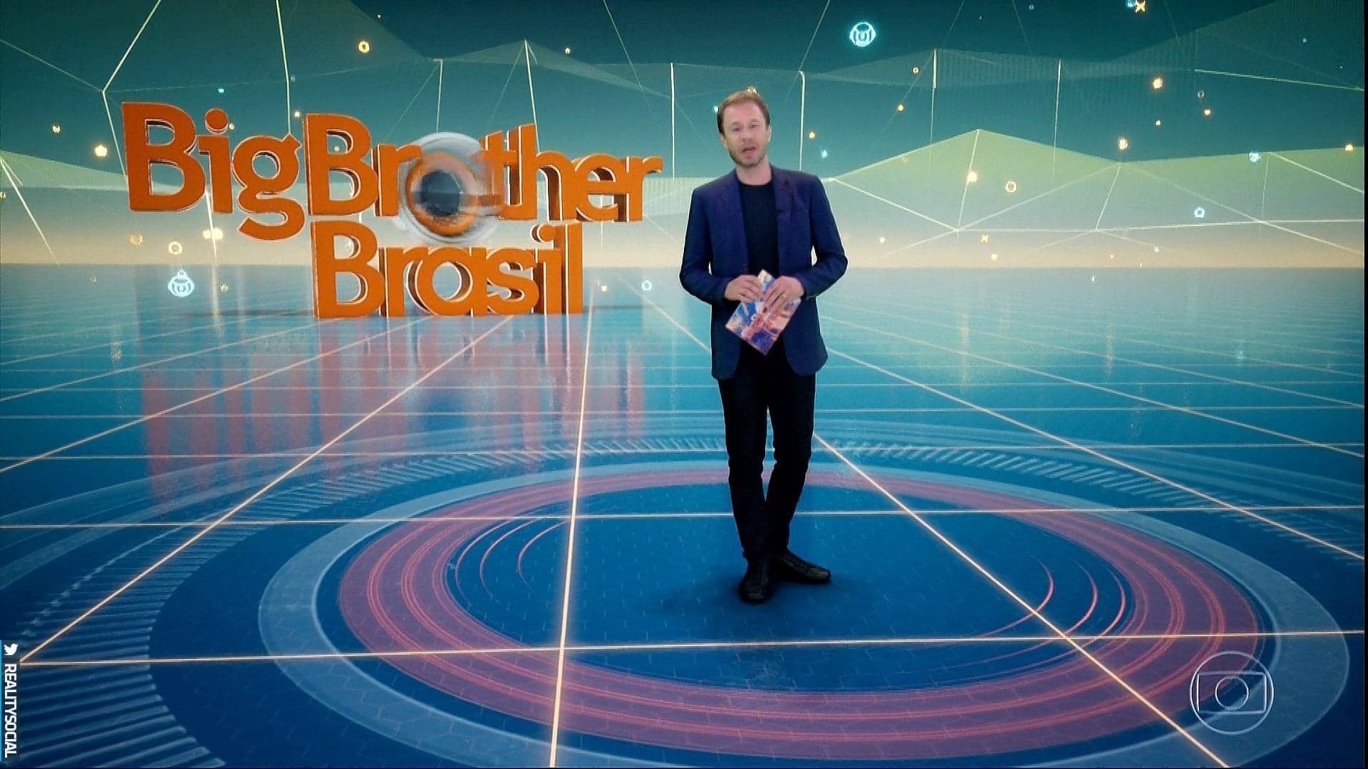 Estreia do BBB19 com novo cenário (Foto: Reprodução) Estreia do BBB19 com novo cenário (Foto: Reprodução)