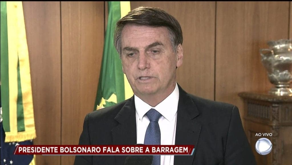 Record fura a Globo, entrevista Jair Bolsonaro ao vivo sobre desastre em Brumadinho e conquista 1º lugar