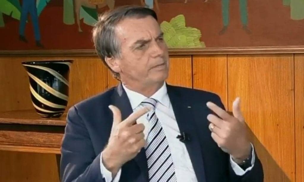 Bolsonaro se deu mal (Foto: Reprodução/SBT) Bolsonaro se deu mal (Foto: Reprodução/SBT)