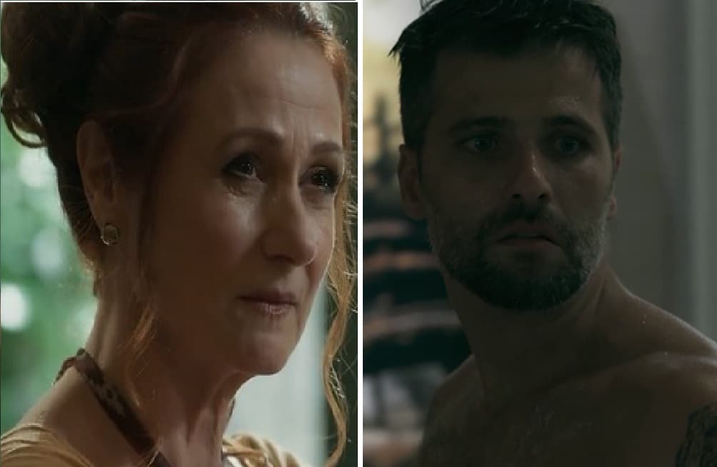 O Sétimo Guardião: Milu fica apreensiva em ritual com Gabriel pelado