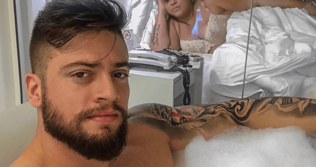 Marido de Preta Gil publica foto ousada dela no chuveiro e chama a atenção da internet