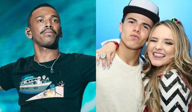 Thomaz Costa curte show agarradinho com ex-namorada de Nego do Borel