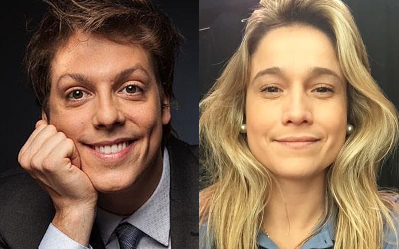 Fábio Porchat e Fernanda Gentil se juntam e brincam sobre suposto novo programa dos dois na Globo