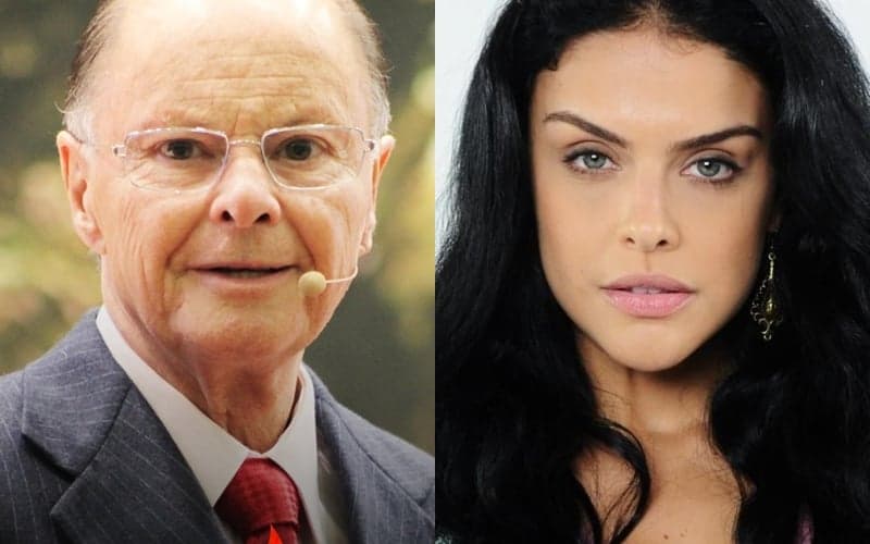 Atriz de novela bíblica choca a Record e aparece pelada com os amigos na cachoeira