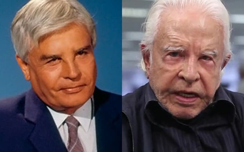 Aos 91 anos, Cid Moreira aparece em clique fofo com a esposa e fãs comentam