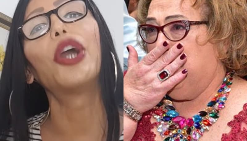 Ameaçada de processo, Mamma Bruschetta implora perdão a Luisa Marilac