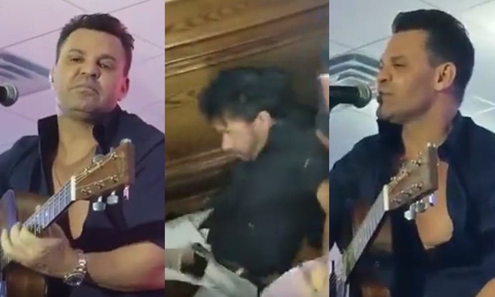 Durante barraco em show, Eduardo Costa manda segurança bater em fã e homem acaba espancado
