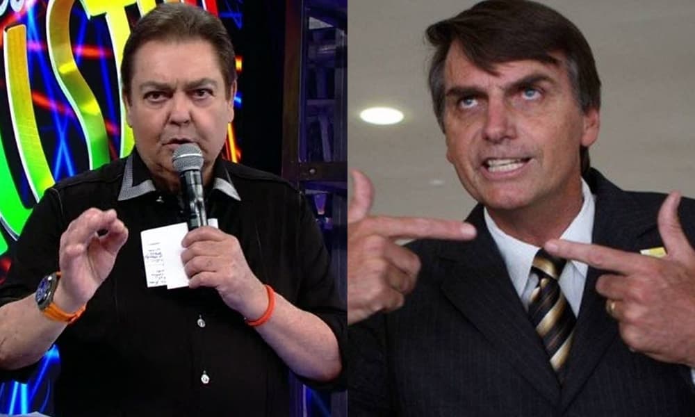 Na Globo, Faustão encerra férias e volta ao vivo com pendência para resolver com Jair Bolsonaro