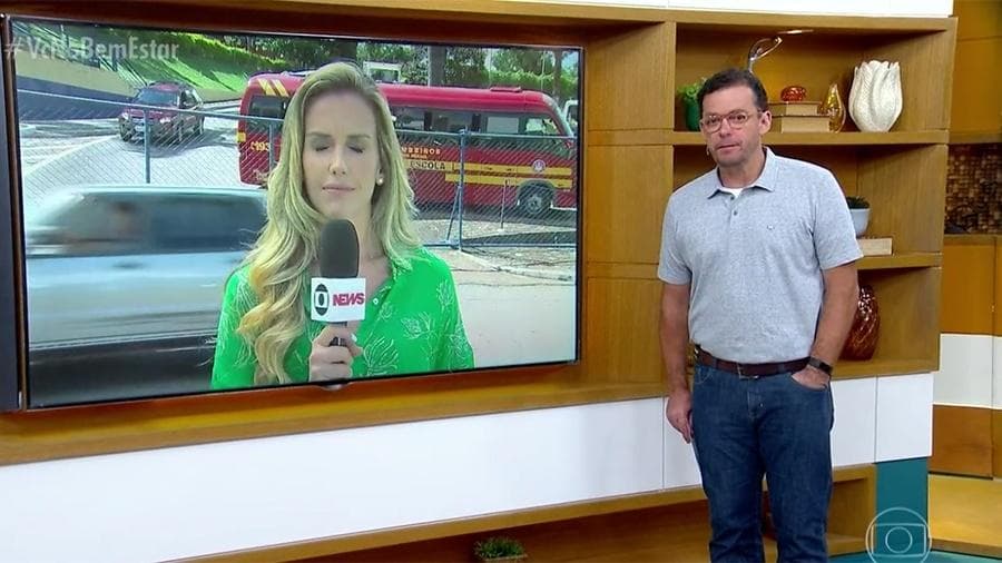 Ao falar de Brumadinho, Fernando Rocha não aguenta e cai no choro ao vivo na Globo