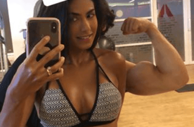 Que isso? Flávia Noronha surge musculosa nas redes sociais e causa surpresa