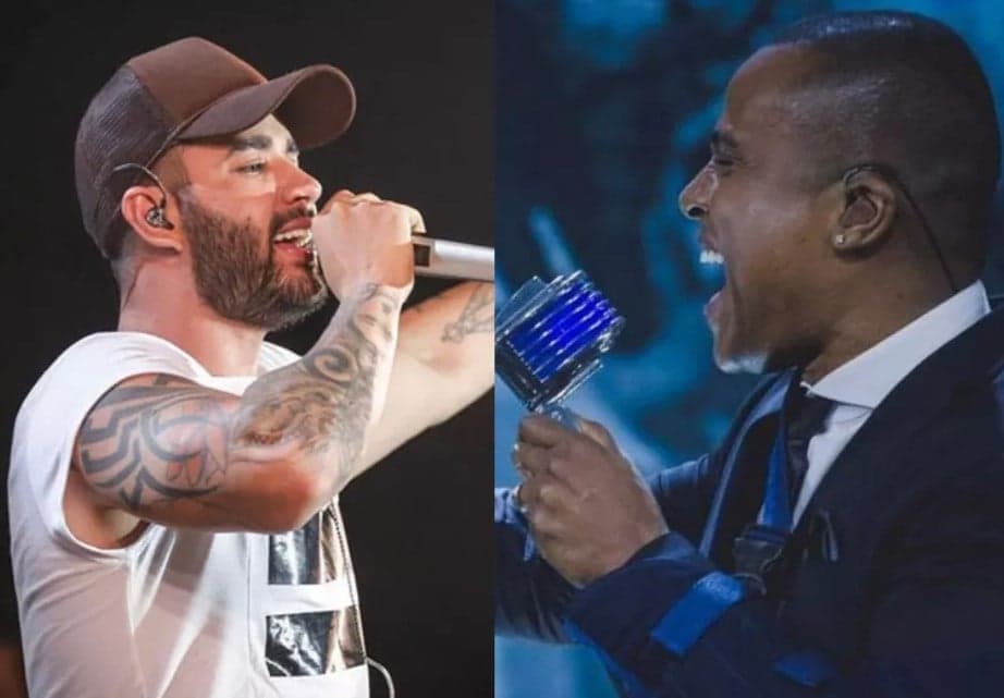 Alexandre Pires e Gusttavo Lima protagonizam barraco forte e cantor tomará providências na justiça