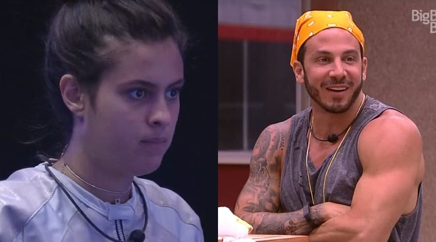 BBB19: Gustavo detona Hana, duvida da capacidade dela e solta o verbo