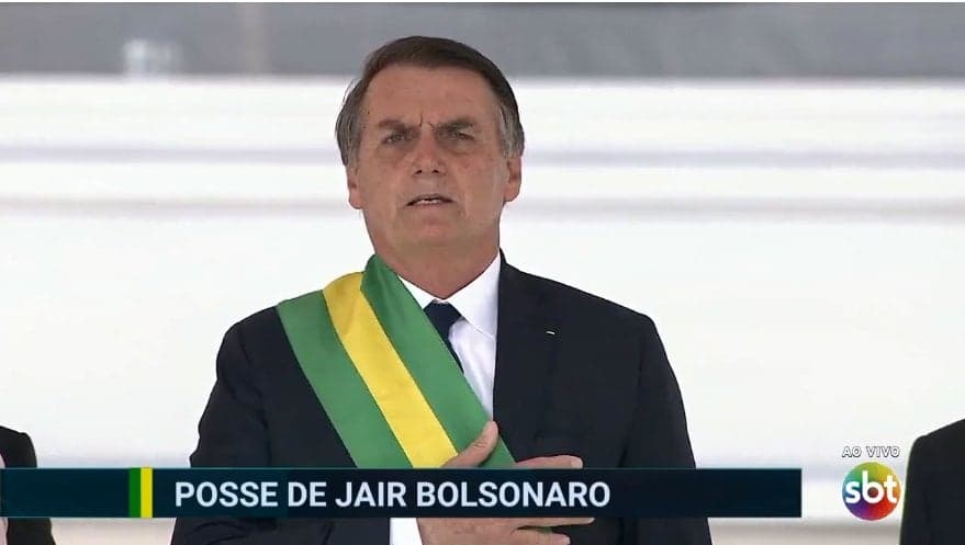Com cobertura da Globo, SBT e Record, posse de Jair Bolsonaro ganha destaque no mundo