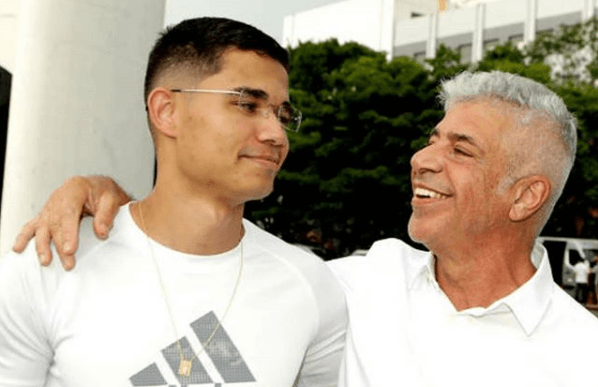 Lulu Santos e Clebson trocam declarações apaixonadas: 'Quero passar a vida com você'