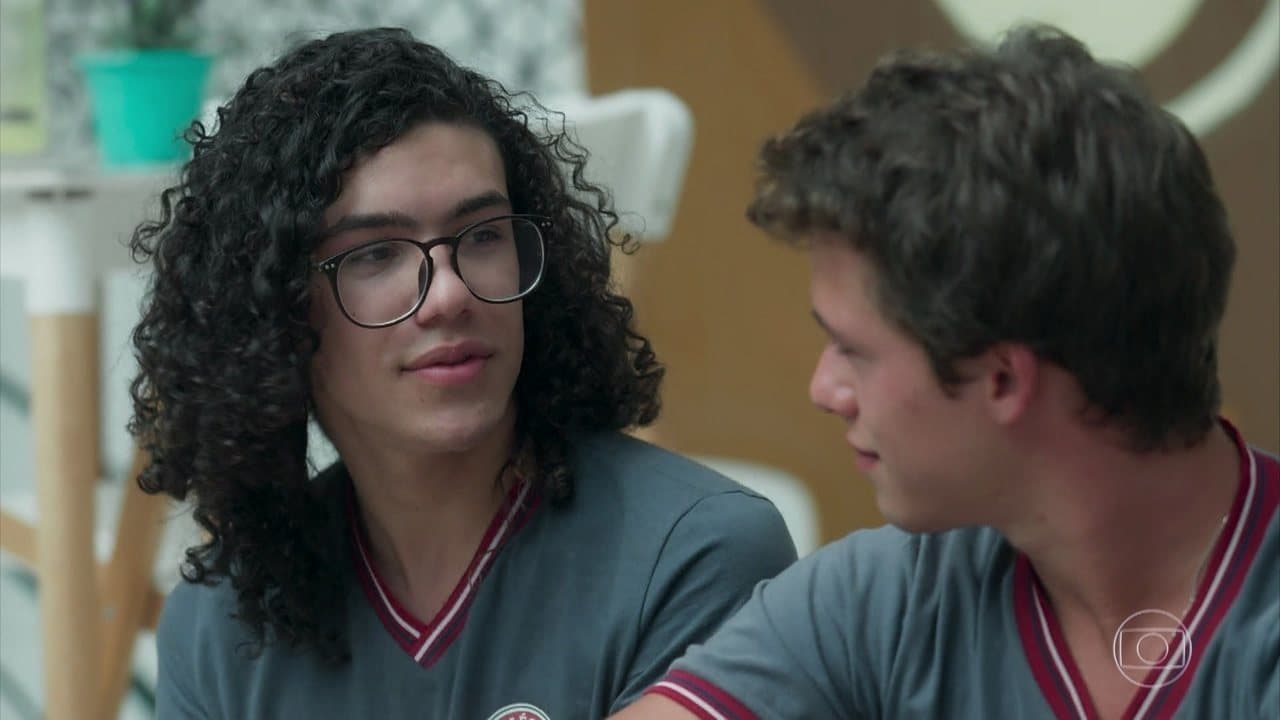 Michael e Santiago em Malhação (Foto: Reprodução) Michael e Santiago em Malhação (Foto: Reprodução)