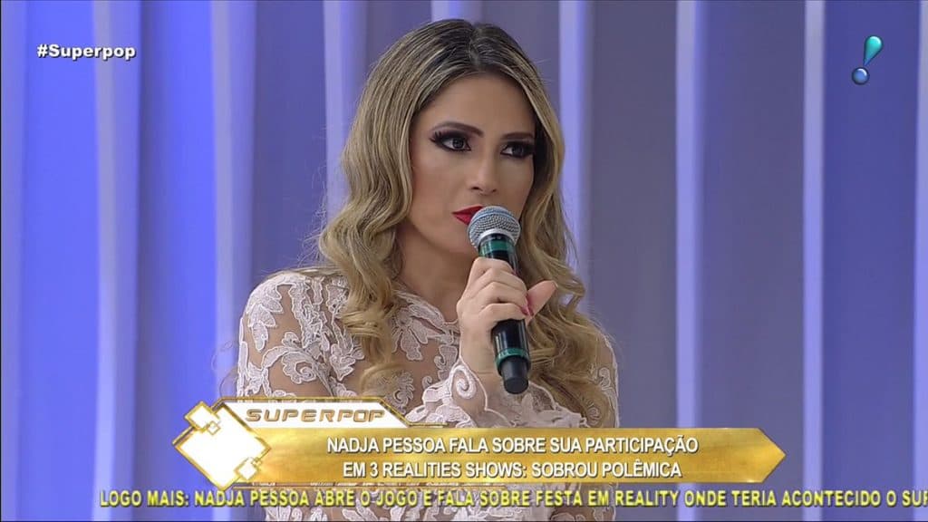 Depois de participar de três realities, Nadja Pessoa revela se participaria de outro e o motivo de sua saída da Record