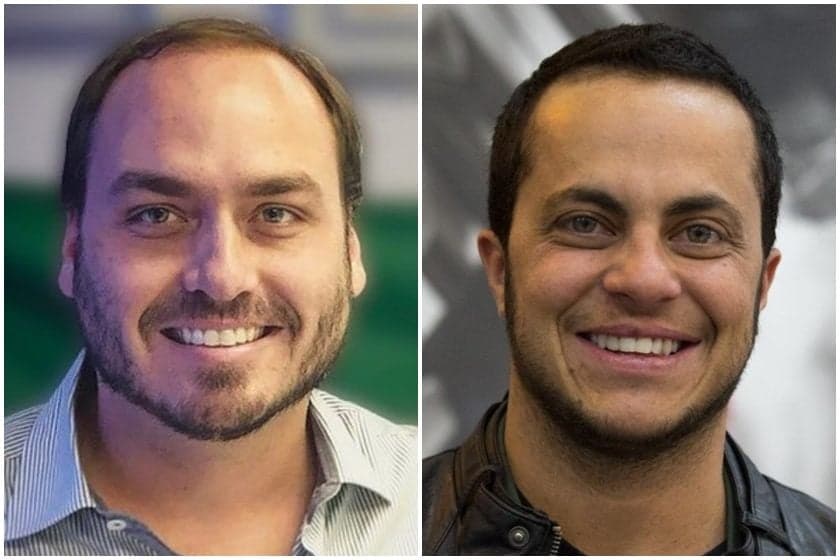 Após atitude que repercutiu, filho de Bolsonaro é comparado com Thammy: "Idênticos"