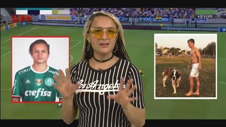 Afiliada do SBT gera polêmica por quadro com apresentadora avaliando corpos de jogadores: "Que delícia, olha essa mala"