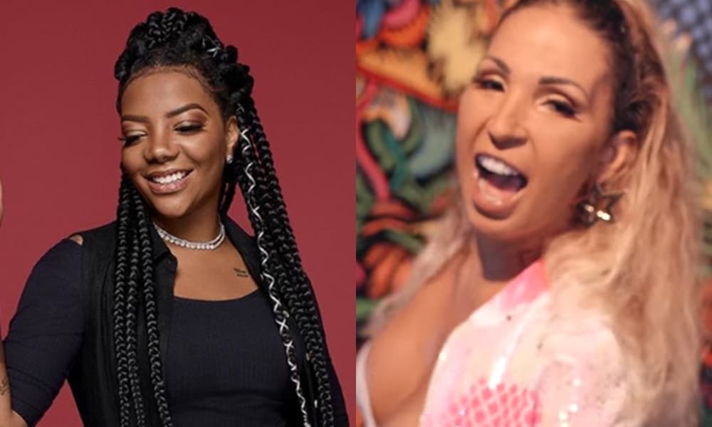 Tentando mudar a carreira, Valesca Popozuda pede ajuda para Ludmilla e se surpreende com resposta