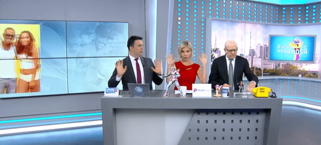 Jornalista se revolta ao vivo com situação, coloca apresentador da Record contra a parede e ele reage