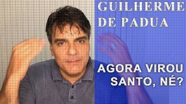 Condenado pelo assassinato da filha da autora Gloria Perez, Guilherme de Pádua vira youtuber