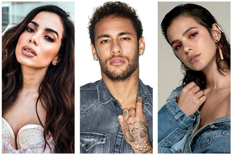 Anitta e Bruna Marquezine não se falam mais por causa de Neymar (Foto: Reprodução/Instagram)