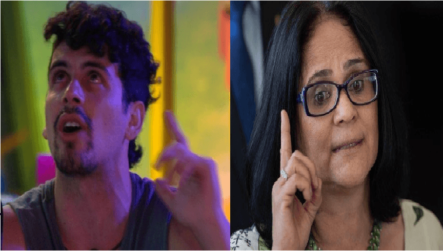 Ex-BBB detona Maycon e faz relação do brother com ministra Damares: 'Esquizofrênico'