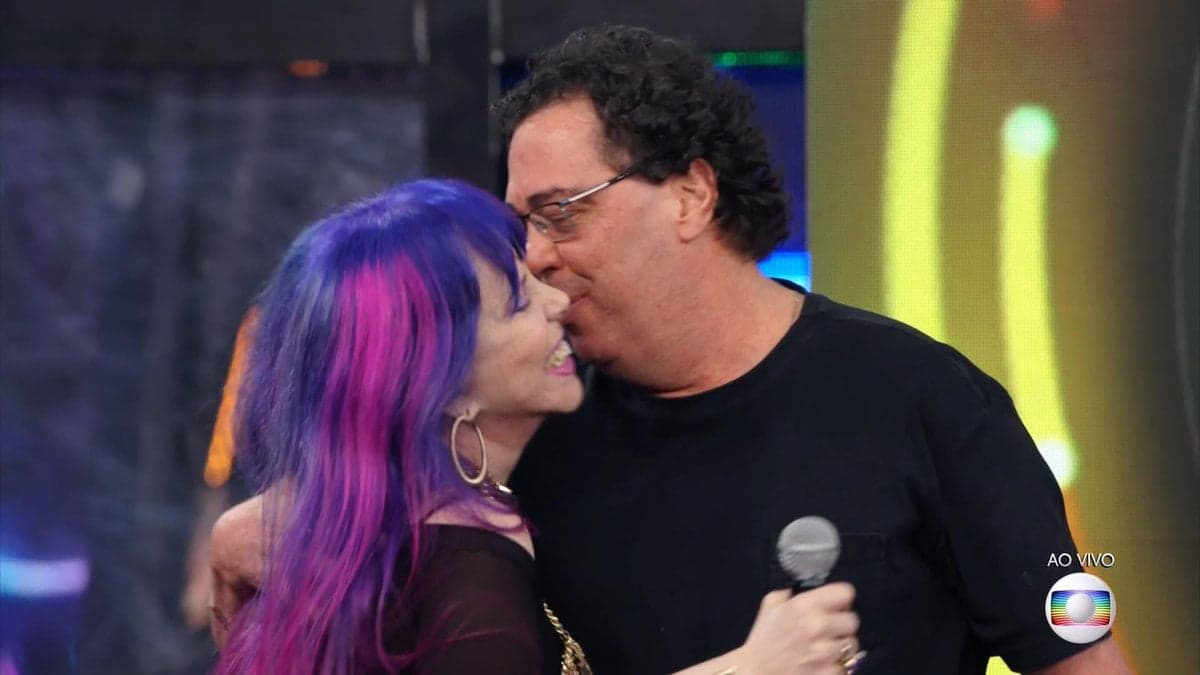 Baby do Brasil e Casagrande (Foto: Reprodução/Globo) Baby do Brasil e Casagrande (Foto: Reprodução/Globo)