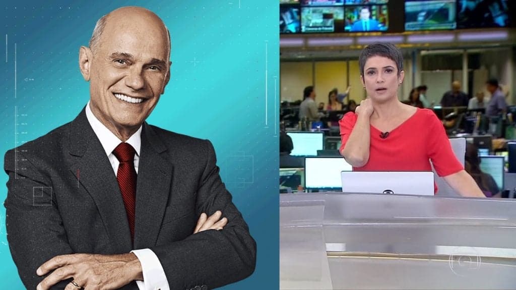 Sandra Annenberg se emociona ao vivo na Globo com morte de Ricardo Boechat