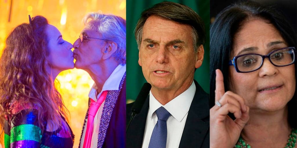 Bolsonaro e Ministra Damares são criticados em novo clipe de Daniela Mercury com Caetano Veloso