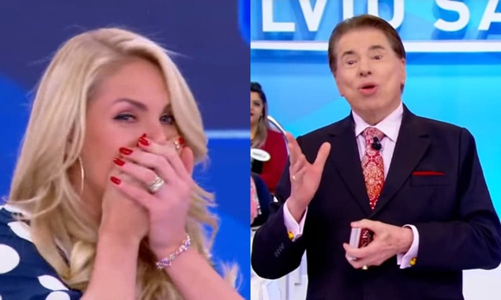 Silvio Santos perde a vergonha e faz pergunta cabeluda e íntima para Ana Hickmann no SBT