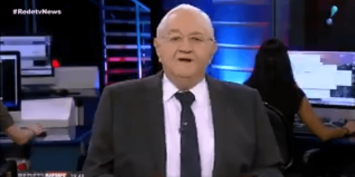 Boris Casoy na RedeTV! (Foto: Reprodução)