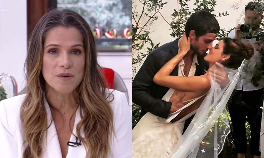 Ingrid Guimarães dá detalhes do casamento íntimo de Chay Suede e Laura Neiva