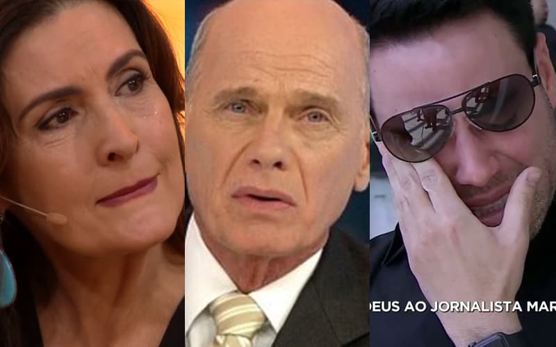 Famosos da Globo se desesperam com a morte de Ricardo Boechat e fazem triste desabafo